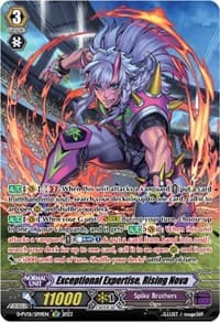 Exceptional Expertise, Rising Nova (SP) - D-PV01: History Collection - Cardfight Vanguard card