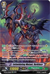 Intimidating Mutant, Darkface (SP) - D-PV01: History Collection - Cardfight Vanguard card