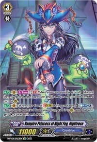 Vampire Princess of Night Fog, Nightrose (SP) - D-PV01: History Collection - Cardfight Vanguard card