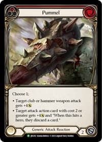 Pummel (Red) - JDG012 - Flesh and Blood: Promo Cards - Flesh and Blood TCG card