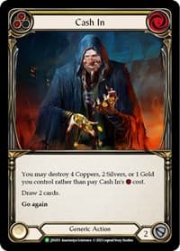 Cash In - JDG013 - Flesh and Blood: Promo Cards - Flesh and Blood TCG card