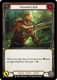 Wounded Bull (Red) - JDG014 - Flesh and Blood: Promo Cards - Flesh and Blood TCG card