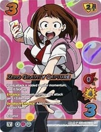 Zero Gravity Capture (Gen Con 2023) - UniVersus: My Hero Academia Promo Cards - UniVersus card