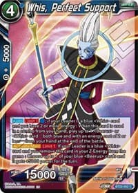 Whis, Perfect Support - Critical Blow - Dragon Ball Super: Masters card