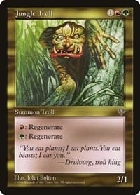 Jungle Troll - Mirage - Magic: The Gathering card
