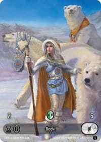 Beeki (Box Topper) (Glass Foil) - Wicked Prophecy [Wave 1] - Kryptik TCG card