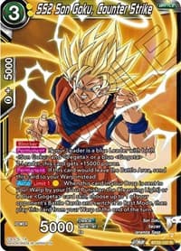 SS2 Son Goku, Counter Strike - Critical Blow - Dragon Ball Super: Masters card