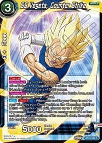 SS Vegeta, Counter Strike - Critical Blow - Dragon Ball Super: Masters card