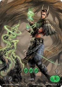 Loomi (Box Topper) (Glass Foil) - Wicked Prophecy [Wave 1] - Kryptik TCG card