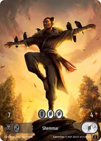 Shemmar (Box Topper) (Glass Foil) - Wicked Prophecy [Wave 1] - Kryptik TCG card