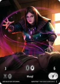 Muugl (Box Topper) (Glass Foil) - Wicked Prophecy [Wave 1] - Kryptik TCG card