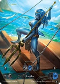 Lopaka (Box Topper) (Glass Foil) - Wicked Prophecy [Wave 1] - Kryptik TCG card