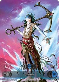 Zhonesh (Box Topper) (Glass) - Wicked Prophecy [Wave 1] - Kryptik TCG card