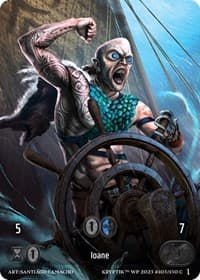 Ioane (Box Topper) (Glass Foil) - Wicked Prophecy [Wave 1] - Kryptik TCG card
