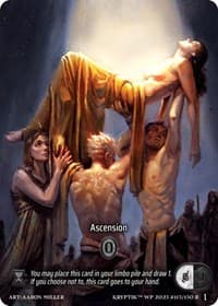 Ascension (Box Topper) (Glass Foil) - Wicked Prophecy [Wave 1] - Kryptik TCG card
