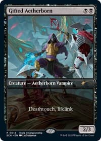 Gifted Aetherborn - Game Day & Store Championship Promos - Magic: The Gathering card