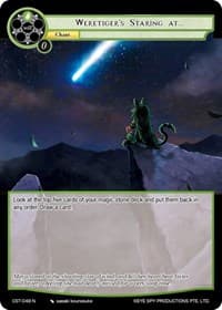 Weretiger's Staring At... - Clash of the Star Trees - Force of Will card