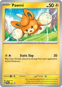 Pawmi - 040 - SV: Scarlet & Violet Promo Cards - Pokemon card