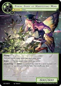 Poron, Fairy of Harvesting Wind - Clash of the Star Trees - Force of Will card