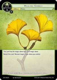 Healing Gingko - Clash of the Star Trees - Force of Will card