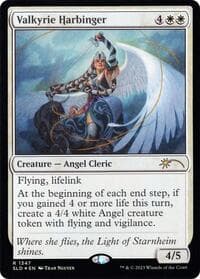 Valkyrie Harbinger - Secret Lair Drop Series - Magic: The Gathering card