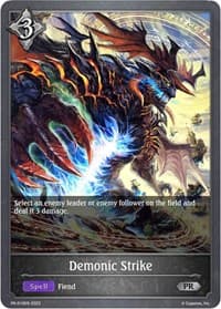 Demonic Strike - Shadowverse: Evolve Promo Cards - Shadowverse: Evolve card
