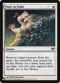 Path to Exile (CON) - The List Reprints - Magic: The Gathering card