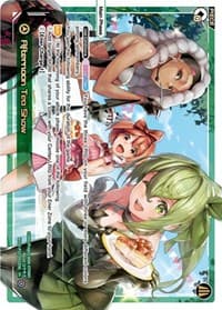 Afternoon Tea Show - Prismatic Diva - WIXOSS card