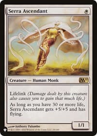 Serra Ascendant - The List Reprints - Magic: The Gathering card