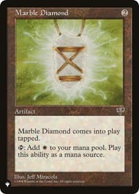Marble Diamond - The List Reprints - Magic: The Gathering card
