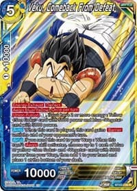 Veku, Comeback From Defeat - Critical Blow - Dragon Ball Super: Masters card