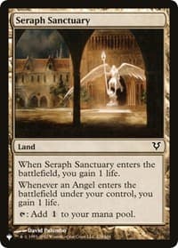 Seraph Sanctuary (AVR) - The List Reprints - Magic: The Gathering card