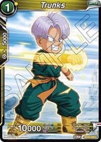 Trunks - Critical Blow - Dragon Ball Super: Masters card