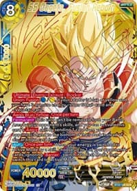 SS Gogeta, Fusion Reborn - Critical Blow - Dragon Ball Super: Masters card