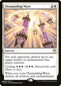 Dismantling Wave - The List Reprints - Magic: The Gathering card