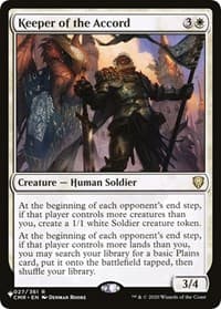 Keeper of the Accord - The List Reprints - Magic: The Gathering card