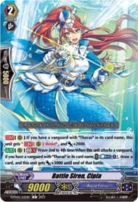 Battle Siren, Cipla - D-PV01: History Collection - Cardfight Vanguard card