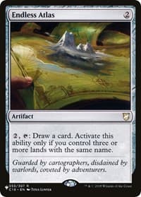 Endless Atlas - The List Reprints - Magic: The Gathering card