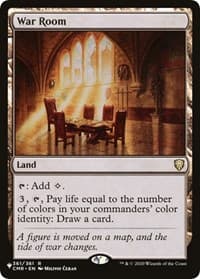 War Room (CMR) - The List Reprints - Magic: The Gathering card