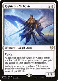 Righteous Valkyrie - The List Reprints - Magic: The Gathering card