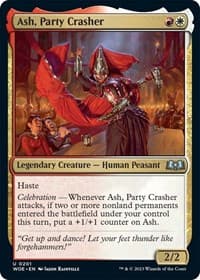 Ash, Party Crasher - Wilds of Eldraine - Magic: The Gathering card