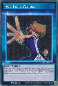 Heart of a Warrior - Speed Duel: Streets of Battle City - YuGiOh card