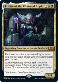 Eriette of the Charmed Apple - Wilds of Eldraine - Magic: The Gathering card