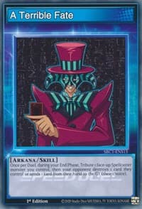 A Terrible Fate - Speed Duel: Streets of Battle City - YuGiOh card