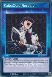 KaibaCorp Research - Speed Duel: Streets of Battle City - YuGiOh card