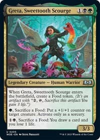 Greta, Sweettooth Scourge - Wilds of Eldraine - Magic: The Gathering card