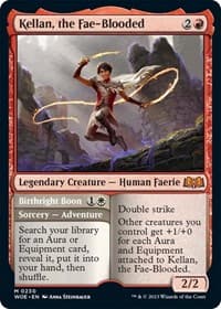Kellan, the Fae-Blooded - Wilds of Eldraine - Magic: The Gathering card