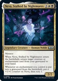 Neva, Stalked by Nightmares - Wilds of Eldraine - Magic: The Gathering card
