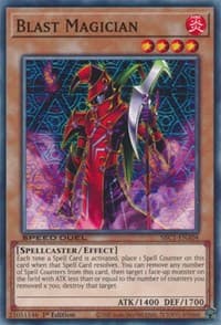 Blast Magician - Speed Duel: Streets of Battle City - YuGiOh card