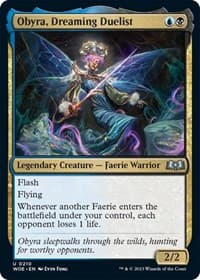 Obyra, Dreaming Duelist - Wilds of Eldraine - Magic: The Gathering card